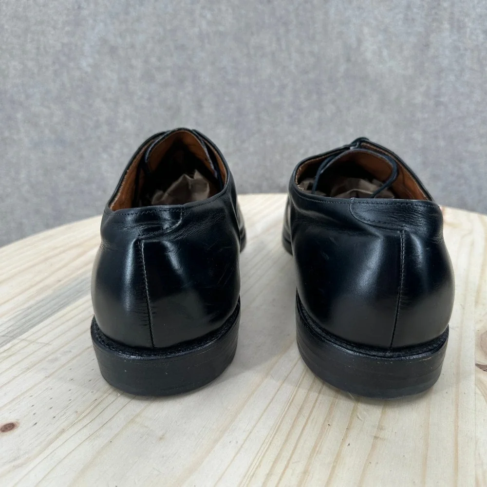 Allen Edmonds Oxford Shoes 13 B Black Fifth Avenue 5705 Cap-Toe Road Warriors